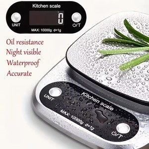 Digital Kitchen <strong>Scale</strong> Stainless Steel LCD Electronic Food <strong>Scale</strong> Jewelry Coffee Baking Portable High-quality Kitchen Tool 10kg/1g - Product Image 6