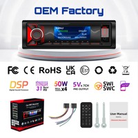 Autoradio MP3 DSP TFT prêt à être expédié, 8 RCA, contrôle par application, crossover 3 voies pour une mise à niveau audio professionnelle, 10% de réduction