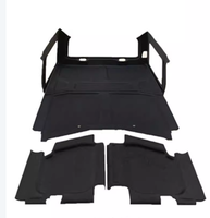 Toit isolé 2.0 T couleur noire pour Jeep Wrangler JL, pièces intérieures de voiture, accessoires de voiture