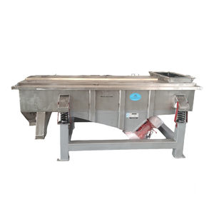 Dahan Carbon Steel Stainless Steel Linear Sieving Machine With Double Motor for Continuous Material Separation and Grading - Product Image 1
