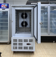 Congélateur à air pulsé à 10 plateaux -45°C ° Congélateur cryogénique rapide à dégivrage automatique pour usage commercial en cuisine, tunnel de congélation pour aliments