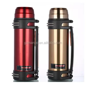 2L Isolato di Vuoto A Doppia Parete In Acciaio Inox 304 Thermos Thermos Viaggio Bottiglia Boccetta