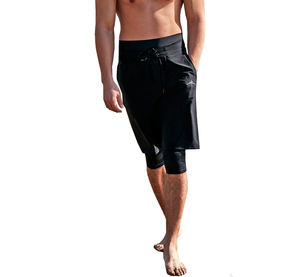 Custom Fashion Beachwear <strong>Swimwear</strong> <strong>Men's</strong> Quick Dry Breathable Knee Bath Harem Pants <strong>Islamic</strong> Swim Shorts - Product Image 6