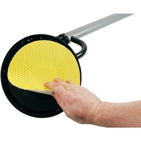 Disque de ponçage en maille de haute qualité 225 mm, disque abrasif de ponçage de 9 pouces, disque de ponçage jaune pour polissage