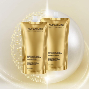 Haar <span class=keywords><strong>Perm</strong></span> 500Ml * 2 Private Label Natuurlijke Haar Styling Permanente Haar Rechttrekken Crème - Product Image 3