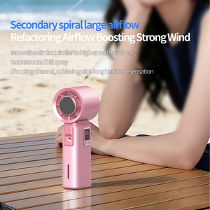 Nouveau mini ventilateur portatif rechargeable de haute qualité, silencieux, longue autonomie, idéal pour l'extérieur - Product Image 1