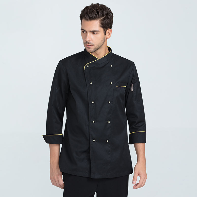 เสื้อแขนยาวขอบดำเหลือง