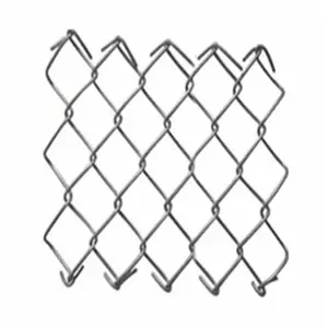 Custom-Made Modern Metal Chain Link Fence Galvanized Steel Diamond Iron Wire Mesh for Farm and Industrial Use