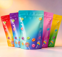 Sachet Doypack Personnalisé Imprimé en Gros avec Fermeture Éclair, Sac en Plastique Étanche pour Stockage de Céréales, Snacks et Poudres