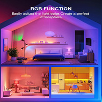 Bombilla LED Recargable de 4000mAh, Base E27 con Control Remoto, 3 Temperaturas de Color y 4 Niveles de Brillo, Luz de Emergencia a Batería para Camping