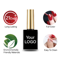 Vernis à ongles en gel professionnel longue durée, non toxique, à séchage UV/LED, paillettes pures, 15 ml, OEM