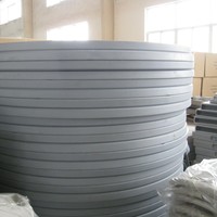 Tables rondes pliantes en plastique HDPE de 72 pouces (6 pieds) de diamètre, blanches, portables, pour événements, fêtes, banquets de mariage