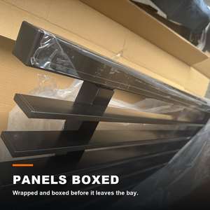 Panel de Cerca Horizontal de Aluminio 6063-T5 con Recubrimiento en Polvo de 80-120 Micras, Resistente a la Intemperie, para Proyectos de Jardines y Villas - Product Image 6