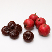 Boules d'aubépine en vrac OEM, fourrées de confiture liquide, saveur douce et acidulée, coque souple, collation traditionnelle, 10 kg