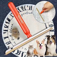 Éliminateur de poils d'animaux réutilisable, grattoir portable pour tapis, outil de suppression des poils pour tapis, tapis de voiture, canapé, meubles