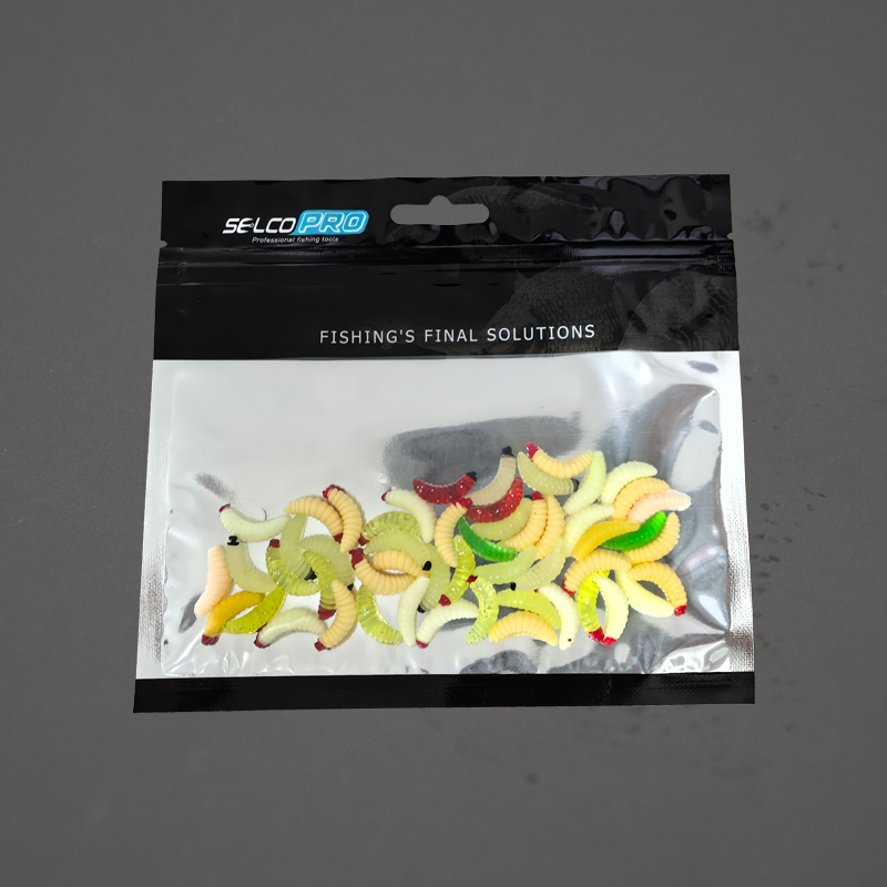 Leurre De Pêche Lumineux 2cm 0.4g – Set PVC Pour Mer, Plage, Leurre Souple Ver