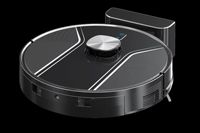 Aspirateur robot 3700PA avec navigation LIDAR, Alexa, connexion Wi-Fi, nettoyage automatique humide/sec pour tapis et sols durs, filtre HEPA, poils d'animaux