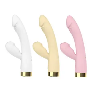 Hot Sale Thrust ing Sucking Vibrierende Frau Y Vibrator Niedriger Preis Weibliche Vagina Klitoris Massage Mastur bator Sexspielzeug