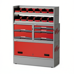 Armoire de rangement en plastique pour automobile 5006 E4 avec tiroirs et bacs pour usage en atelier - Product Image 2