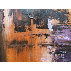 Peinture à l'huile abstraite peinte à la main par un artiste, toile murale pour salon moderne, hôtel, décoration minimaliste - Product Image 2