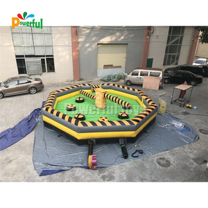 Total de défi gonflable mécanique wipeout effondrement <span class=keywords><strong>jeux</strong></span> de sport - Product Image 3