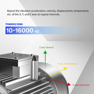 Capteur de <span class=keywords><strong>Vibration</strong></span> et de Température Sans Fil LORA à Trois Axes Haute Précision - Product Image 5