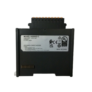 โมดูลอินพุตแอนะล็อก PLC รุ่นใหม่แท้ AS08AD-C 8 ช่องสัญญาณ 16 บิต แบบกระแส 4-20mA สำหรับซีรีส์ AS300 มีสินค้าในสต็อก จัดส่งรวดเร็ว - Product Image 1