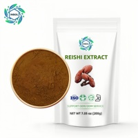 Extrait Pur de Ganoderma Lucidum en Poudre 10%-50% Polysaccharides Bêta-Glucane Extrait de Champignon Reishi