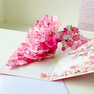 Wholesale Customizable 3D Paper Carving Greeting Card Creative Festival Gift with BLESSING MESSAGE Card