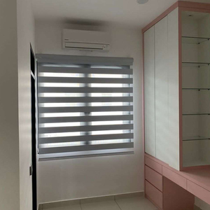 Store zébré EX07 robuste, rideau anti-déchirure pour grandes fenêtres, filtrant la lumière du soleil, pour une utilisation prolongée - Product Image 1