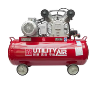 LV4008C 1.5 kw 8 bar avec réservoir 100L mini piston pas cher prix compresseur d'air à piston portable