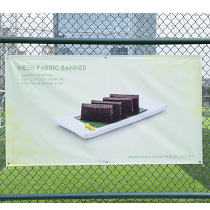 Pancarta de vinilo para exhibición en ferias comerciales, con borde cosido, de PVC, para exhibición de marcas y empresas. - Product Image 3