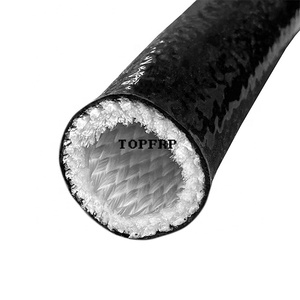 Fireproof Heat Insulation Silicone Coated Fiberglass Sleeve - Product Image 1