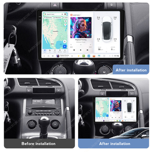 Tilayer layer ar ADIO tiultimedia layer aviavitertertertereo utoradio ar-play euo eueugeot 3008 5008 AM2009 2015- - Product Image 3