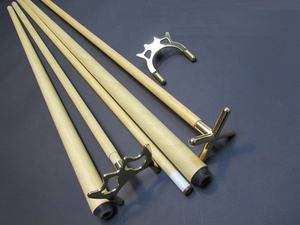 Economische 2-delige biljart/snooker keu van 214 cm lang - Product Image 6