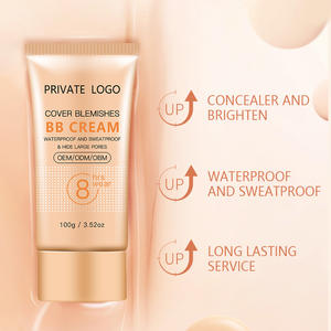 Crème <span class=keywords><strong>CC</strong></span> à la Glycérine à Base de Plantes, Couvrance Totale, Marque Privée, pour Tous Types de Peau - Product Image 3