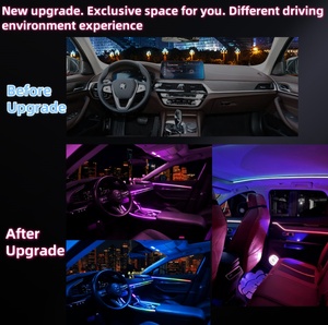 HADUDU Kit Luci LED per Interni Auto 22 in 1, Illuminazione Ambientale Dinamica RGB con Controllo Wireless tramite App - Product Image 6