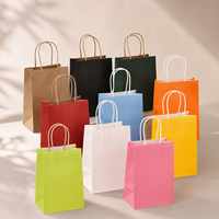Fabricant de sacs en papier à poignée torsadée OEM, sacs en papier kraft blanc et brun pour les restaurants, les plats à emporter et la livraison, fournisseur en gros