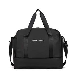 กระเป๋าเดินทางผ้าอ๊อกซ์ฟอร์ดกันน้ำแฟชั่น unisex ความจุขนาดใหญ่ ปิดด้วยซิป สายสะพายปรับได้ ใช้สำหรับออกกำลังกาย กระเป๋าเป้สะพายหลังสำหรับเดินทางอย่างมีความสุข - Product Image 1