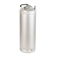KIMLONG 5 gallons 19 litres seau en acier inoxydable fût double poignée connecteur boule serrure bière jus cocktail soda bar Homebrew 3