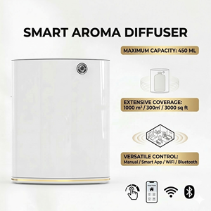 Commercial Electric Smart Aroma <strong>Diffuser</strong> Waterless Essential Oil Wall Mounted Scent <strong>Diffuser</strong> Machine for Hotel Office Home - Product Image 2
