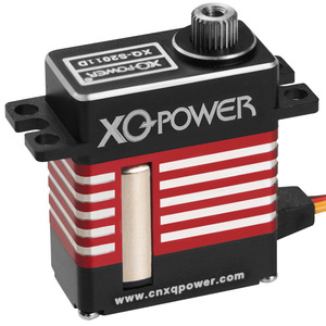 XQ-POWER XQ-S2210F Boîtier de direction plat en aluminium pour RC, robot de course, UAV, dissipation thermique - Product Image 1