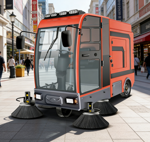 Máquina Eléctrica Profesional Montada para Limpieza de Carreteras, Motor para Camión de Barrido Manual, Marca AOMAN, 1 Año de Garantía - Product Image 5
