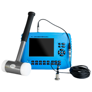 Analyseur de test d'intégrité des pieux par <span class=keywords><strong>méthode</strong></span> à ondes réfléchies P61, ingénierie de test, détection d'intégrité des pieux de fondation par ondes réfléchies - Product Image 1