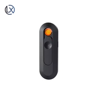 Luxin Vente Chaude Mini Portable Rechargeable Briquet Type-C USB De Charge Électronique Coupe-Vent Allume-cigare Fabriqué En Plastique