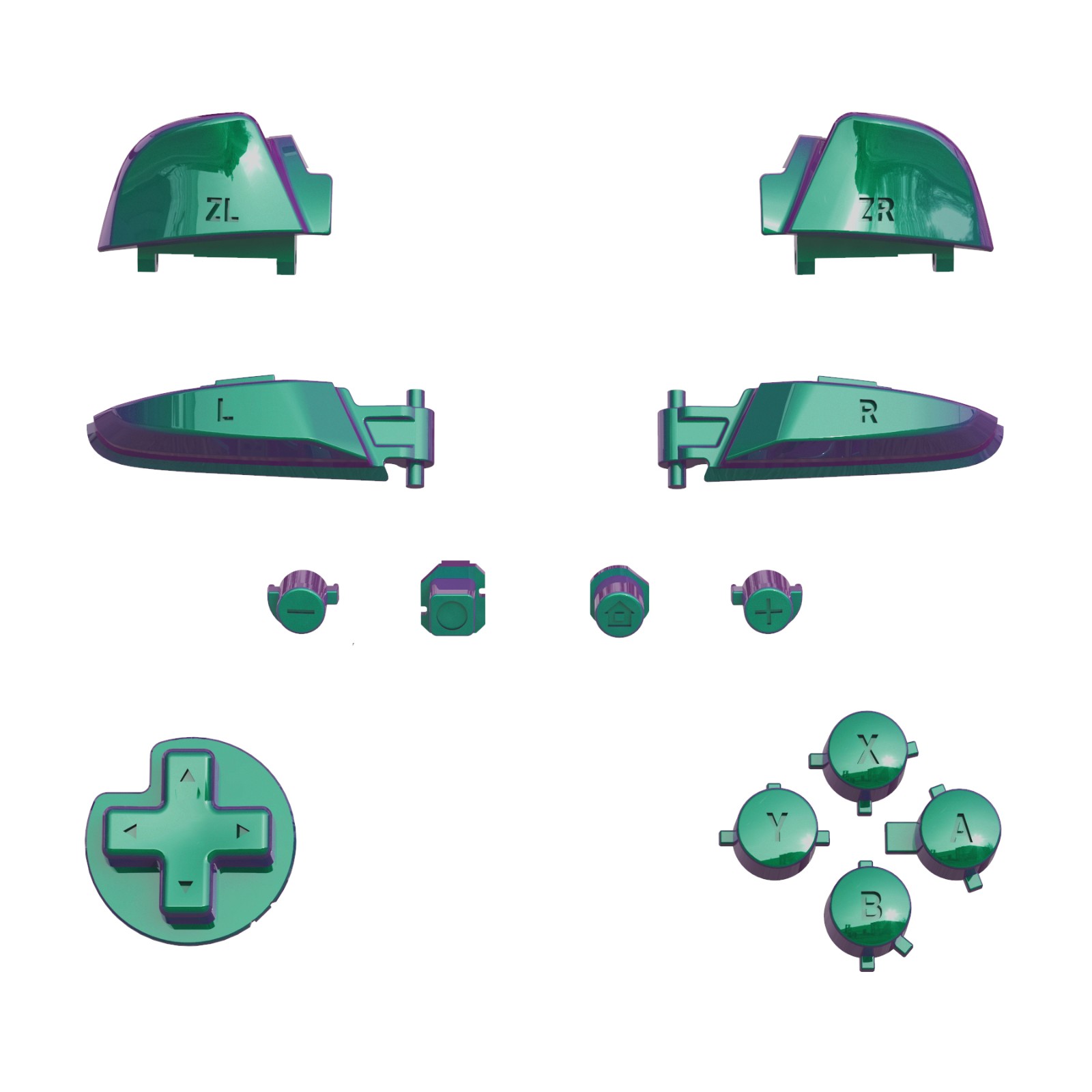 Glossy Chameleon Green Purple  KRP311WS