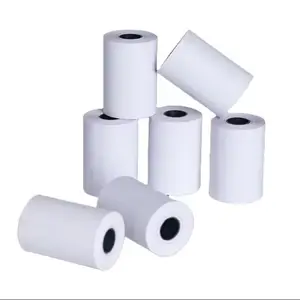 Customizable rolls for invoices, paper, labels for flat sheet loading Thermal paper