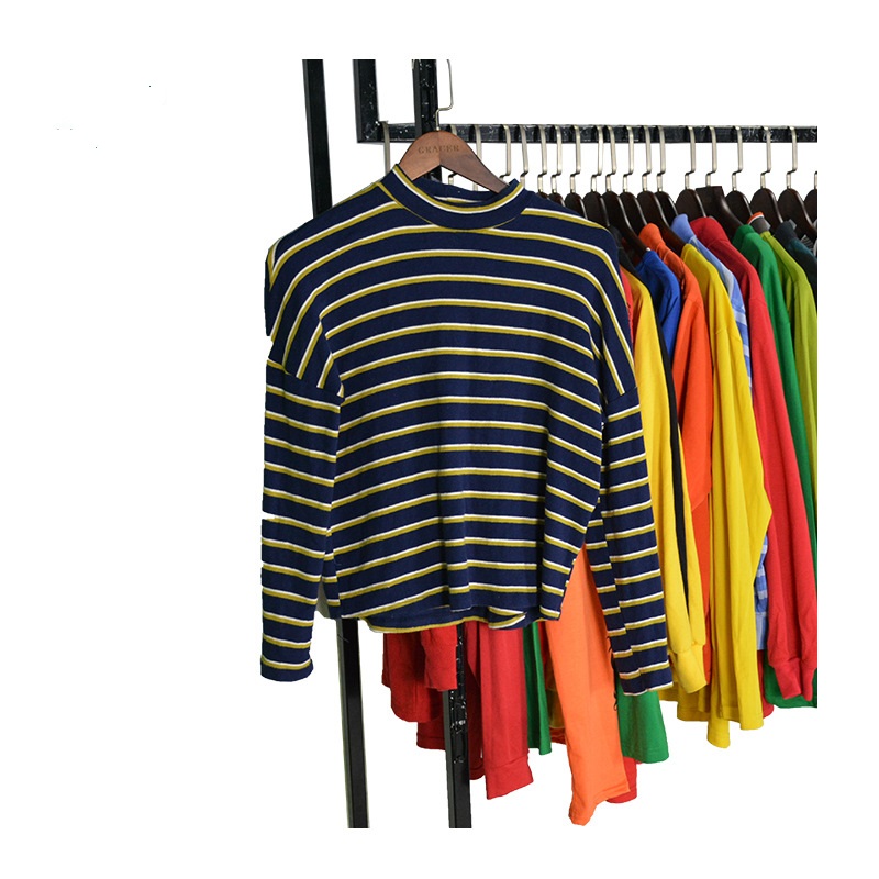 Cheap Price Wholesale Used Summer Men Clothes Long Short Sleeve Shirt Second Hand Clothing
