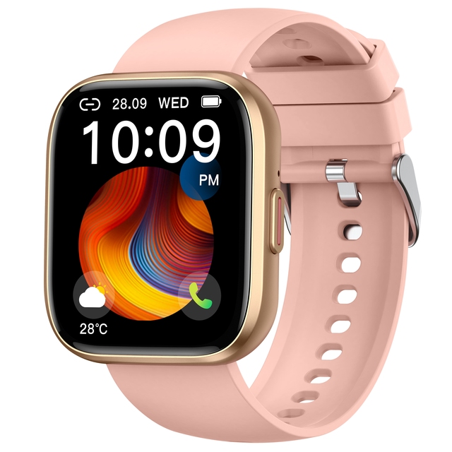 Women's Smart Watch Custom Heart Rate Monitor IP68 Waterproof Fitness Holiday Gift Smartwatches for Women
