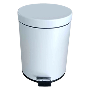 Poubelle de salle de bain (5Lt) Blanche 84210 - Product Image 2